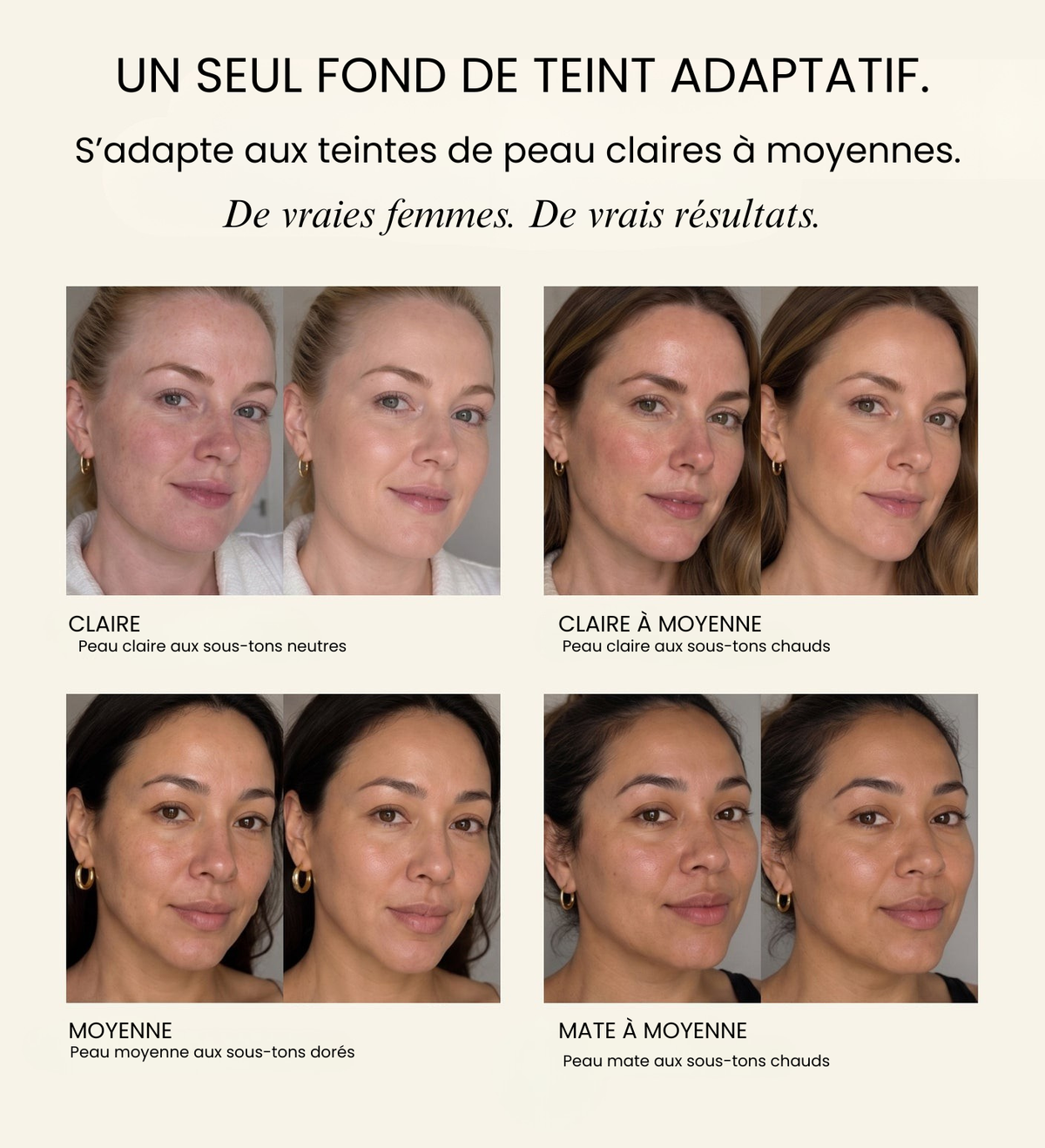 Fond de Teint Adaptatif