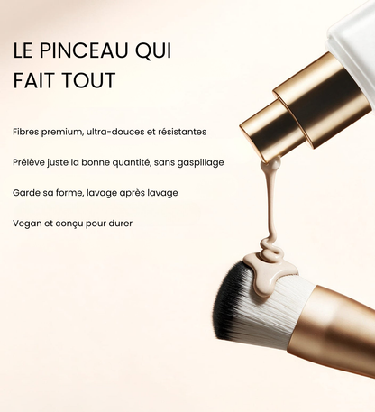 Pinceau 2-en-1 Teint & Correction